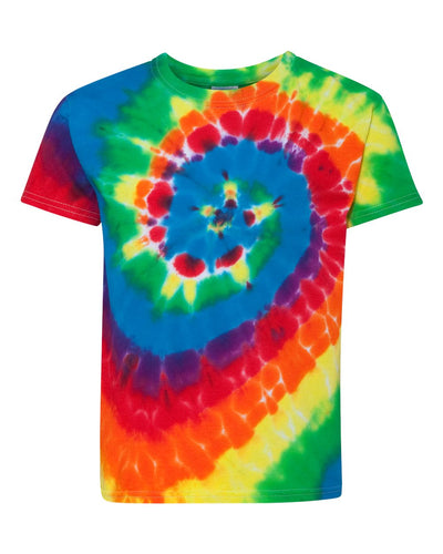 Youth Multi-Color Spiral T-Shirt - Michelangelo