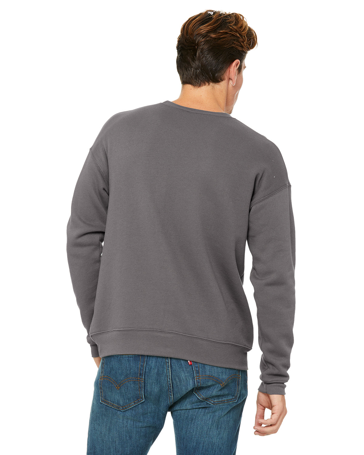 Unisex Drop Shoulder Fleece - Storm
