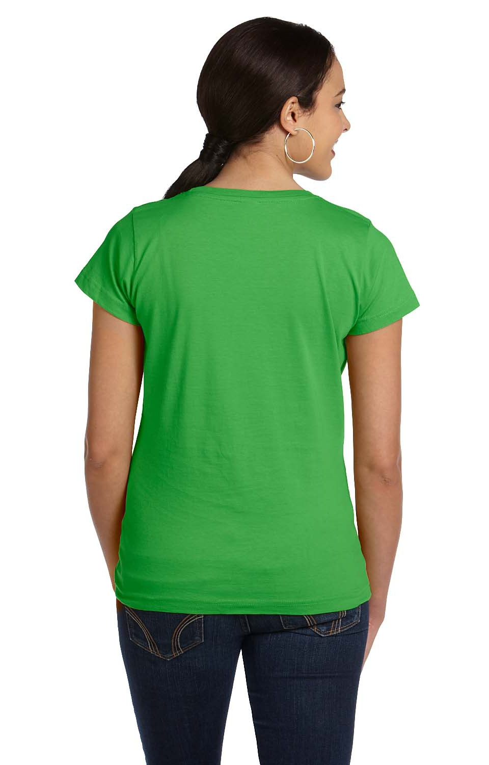Women's Fine Jersey T-Shirt - Apple