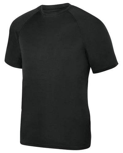 Unisex Attain Wicking Short-Sleeve T-Shirt - Black