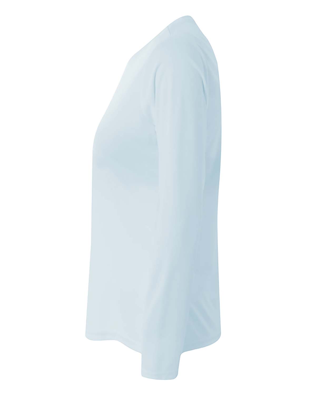 Women's Long Sleeve Cooling Performance Crew Shirt - Pastel Blue