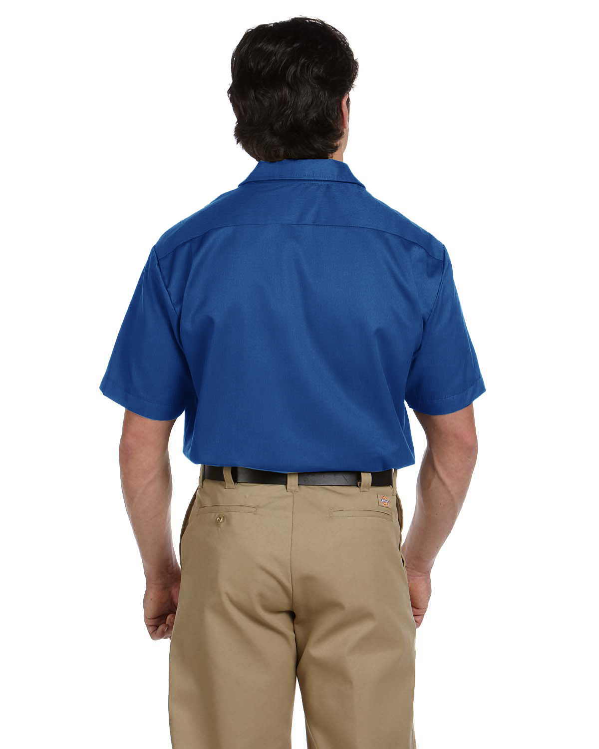 Unisex Short-Sleeve Work Shirt - Royal Blue