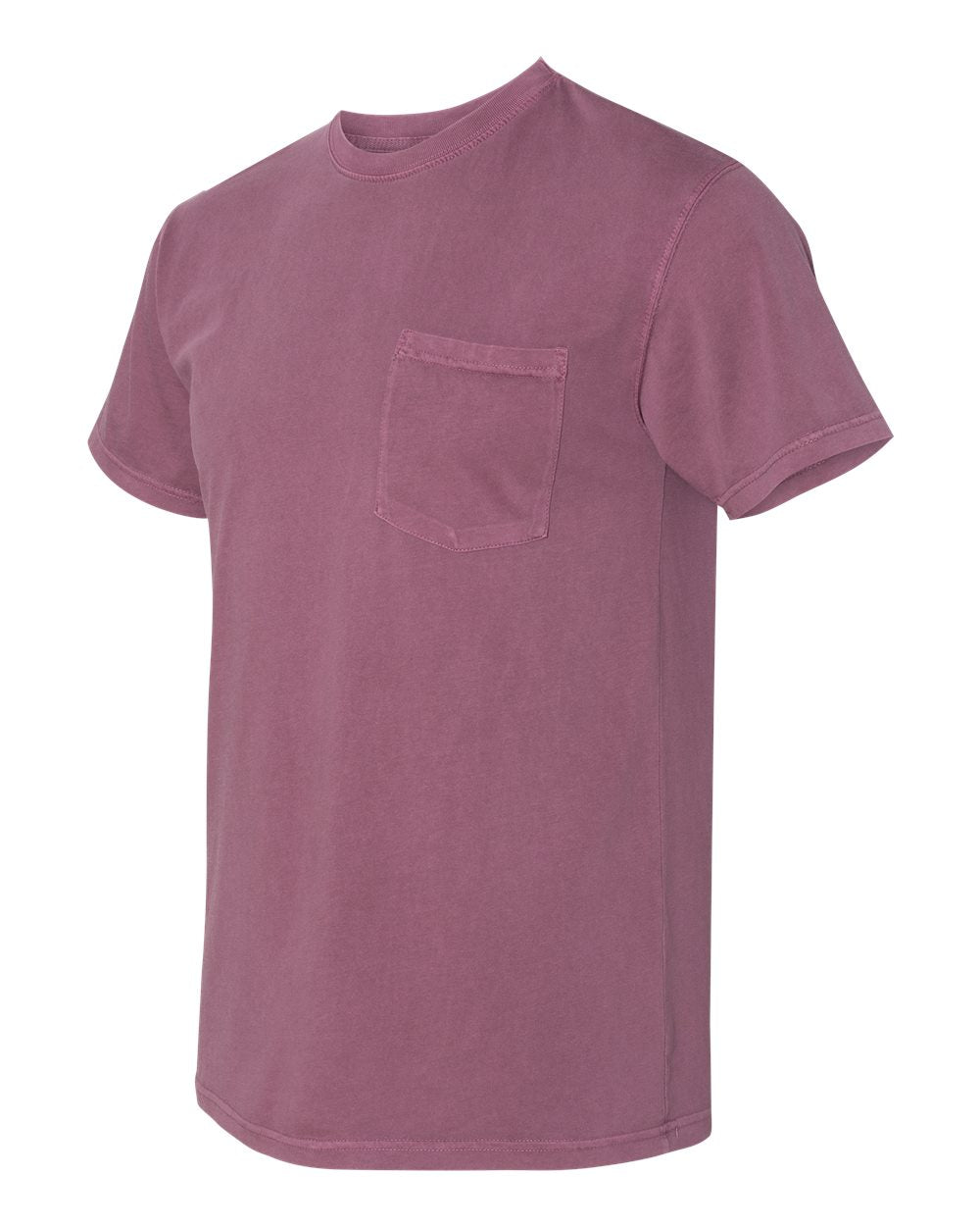 Unisex Inspired Dye Crew with Pocket - Shiraz