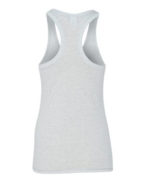 Women's Triblend Racerback Tank - White Heather Triblend