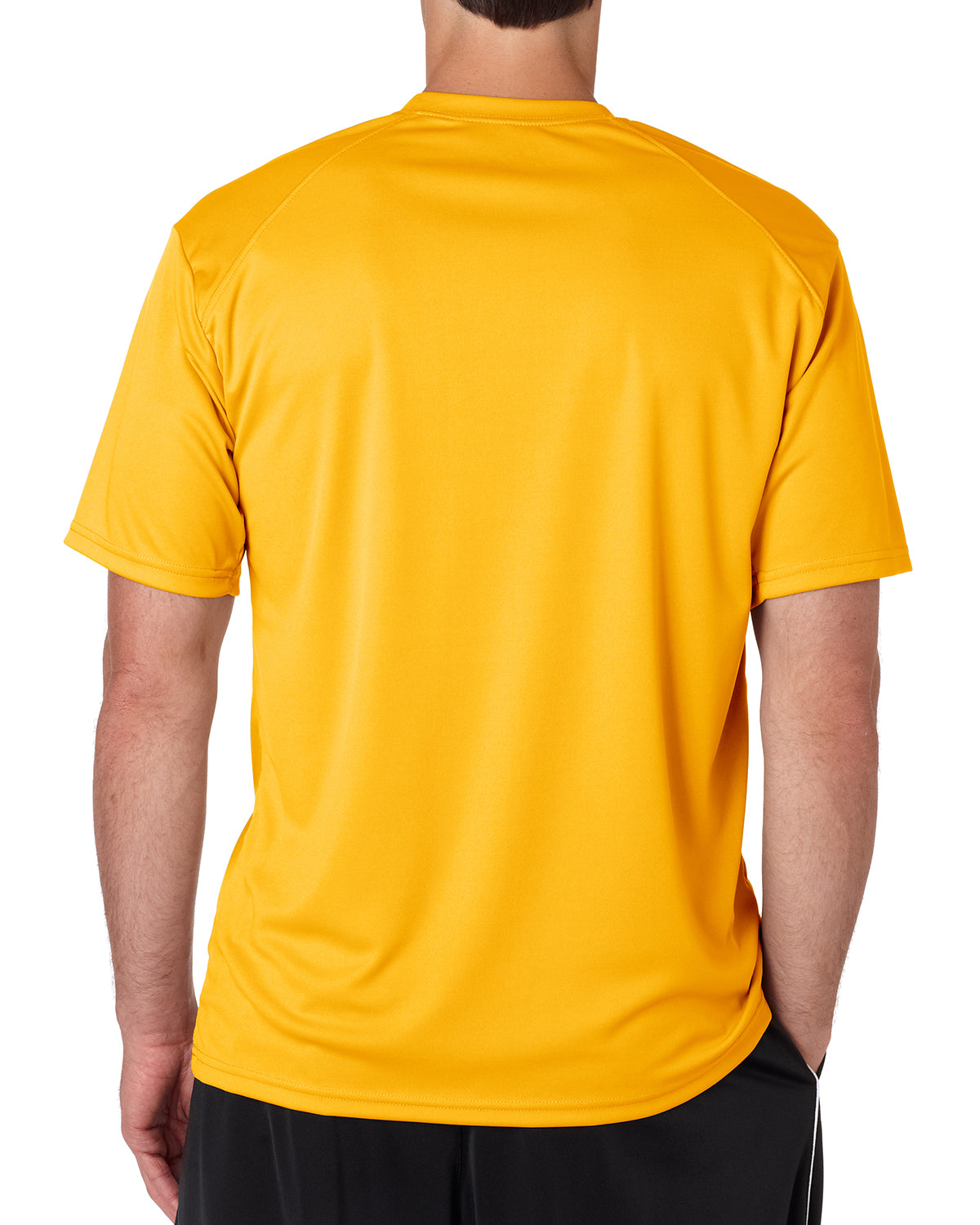 B-Core Sport Shoulders T-Shirt - Gold