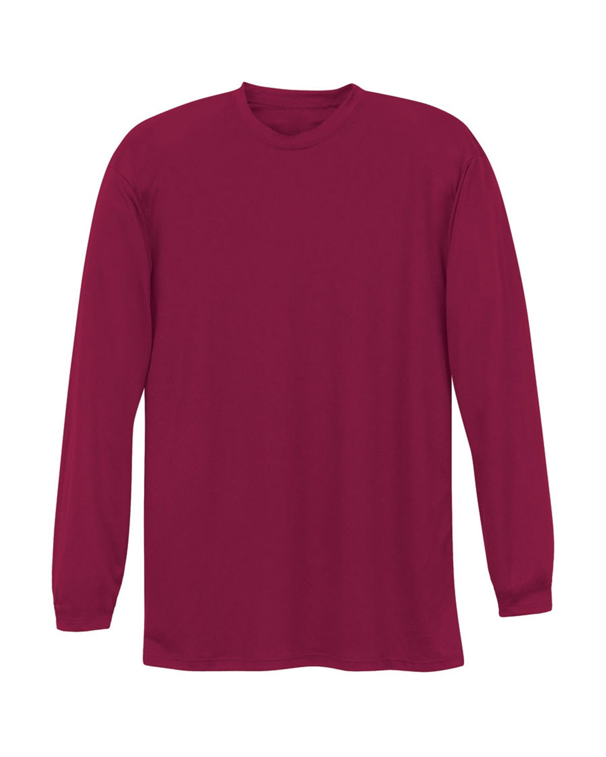 Men's Cooling Performance Long Sleeve T-Shirt - Cardinal