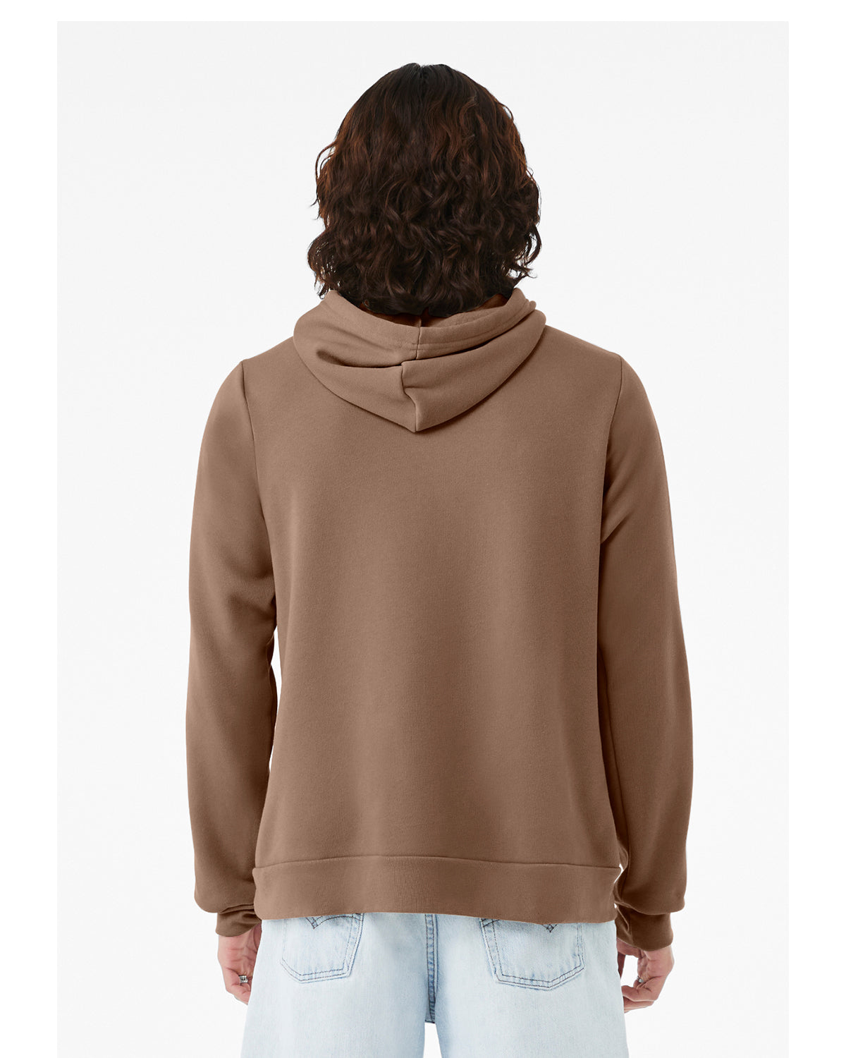 Unisex Sponge Fleece Pullover Hoodie - Vintage Brown