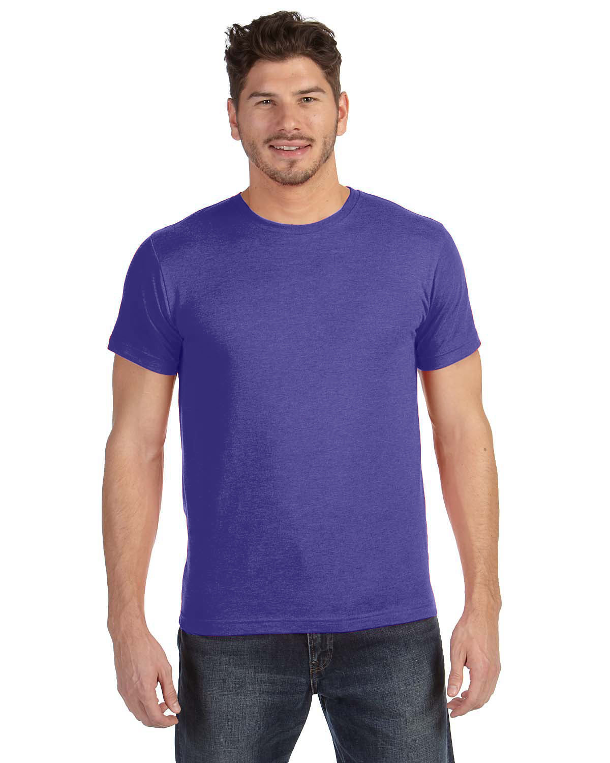Unisex Fine Jersey T-Shirt - Vintage Purple