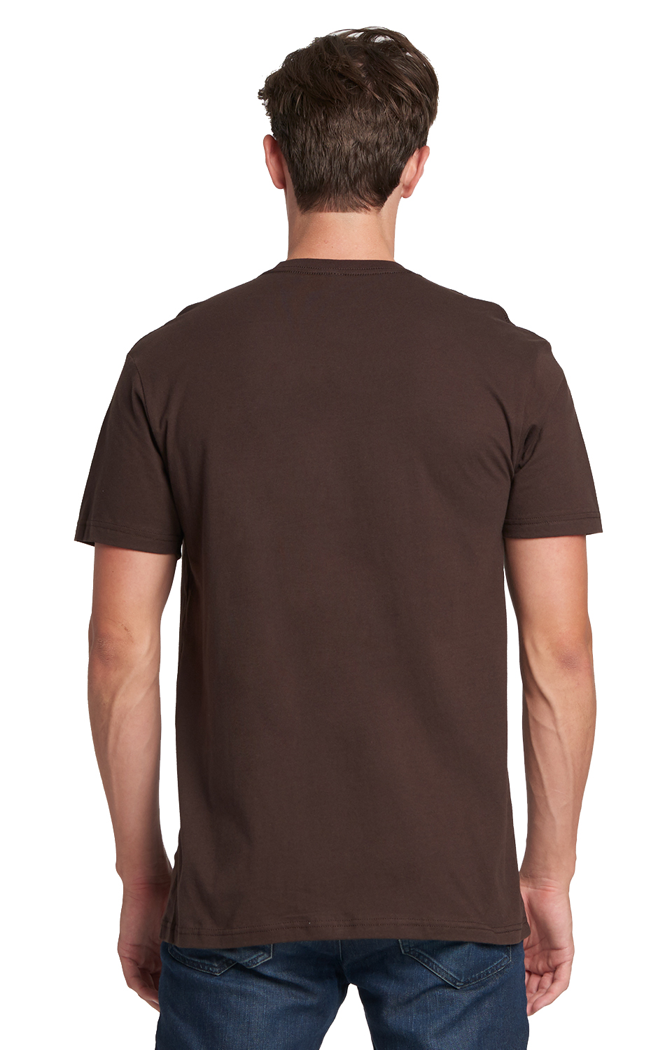 Unisex Cotton T-Shirt - Dark Chocolate