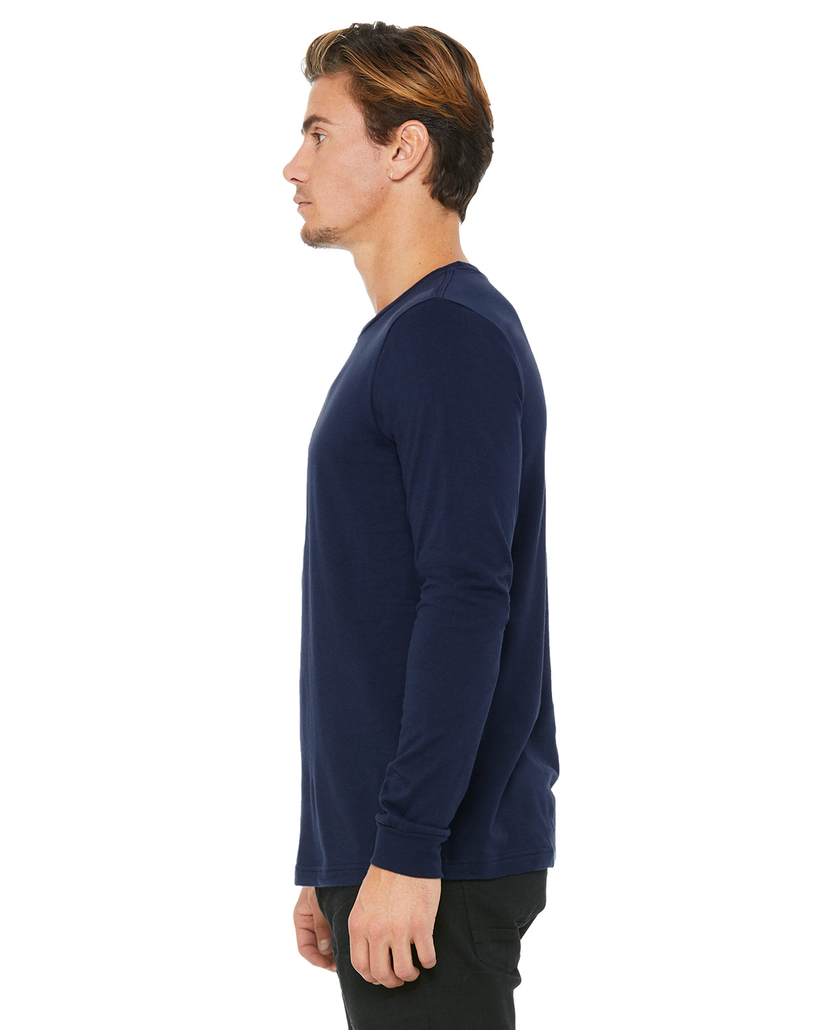 Unisex Jersey Long-Sleeve T-Shirt - Navy