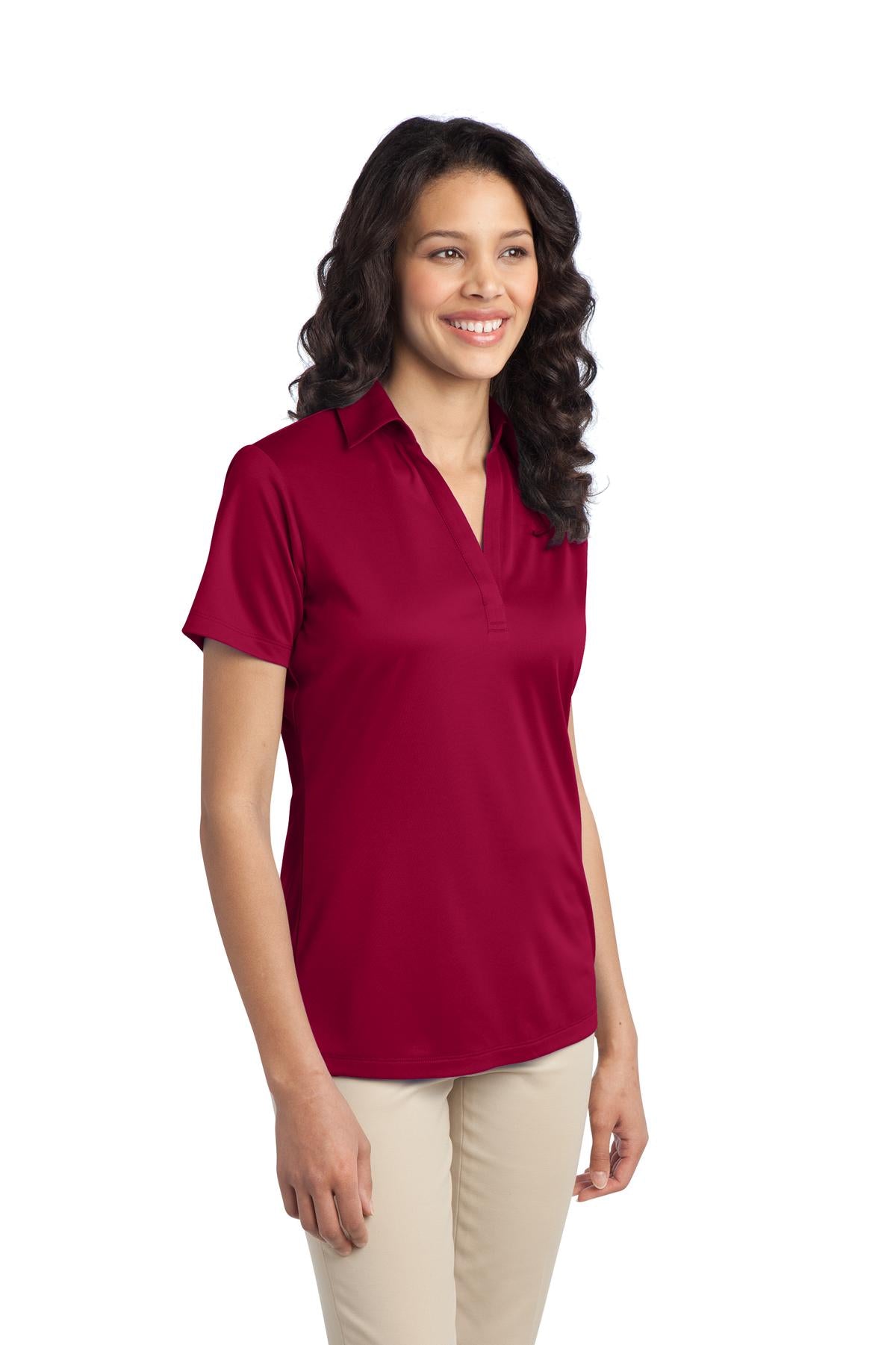 Women's Silk Touch Performance Polo - Red