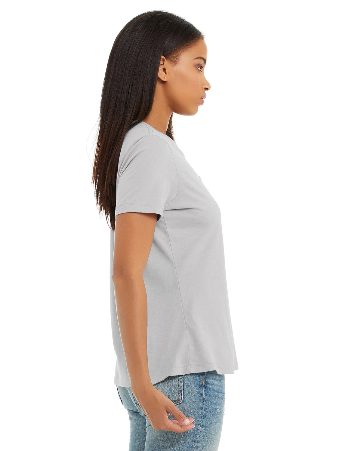Women's Relaxed Jersey Short-Sleeve T-Shirt - Solid Athletic Gray