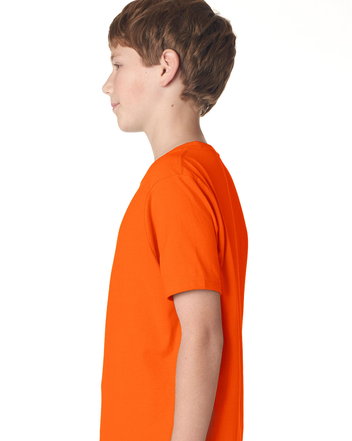 Youth Cotton Crew - Classic Orange
