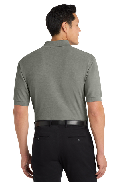 Unisex Silk Touch Polo - Cool Gray