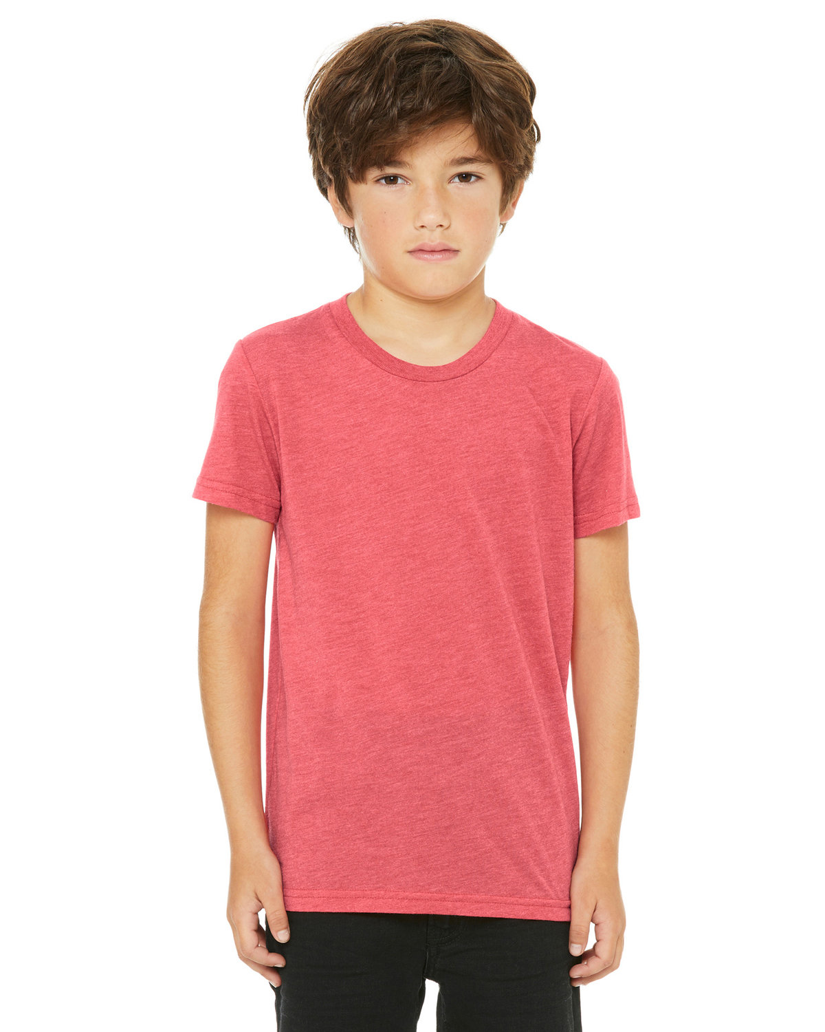 Youth Triblend Short-Sleeve T-Shirt - Red Triblend