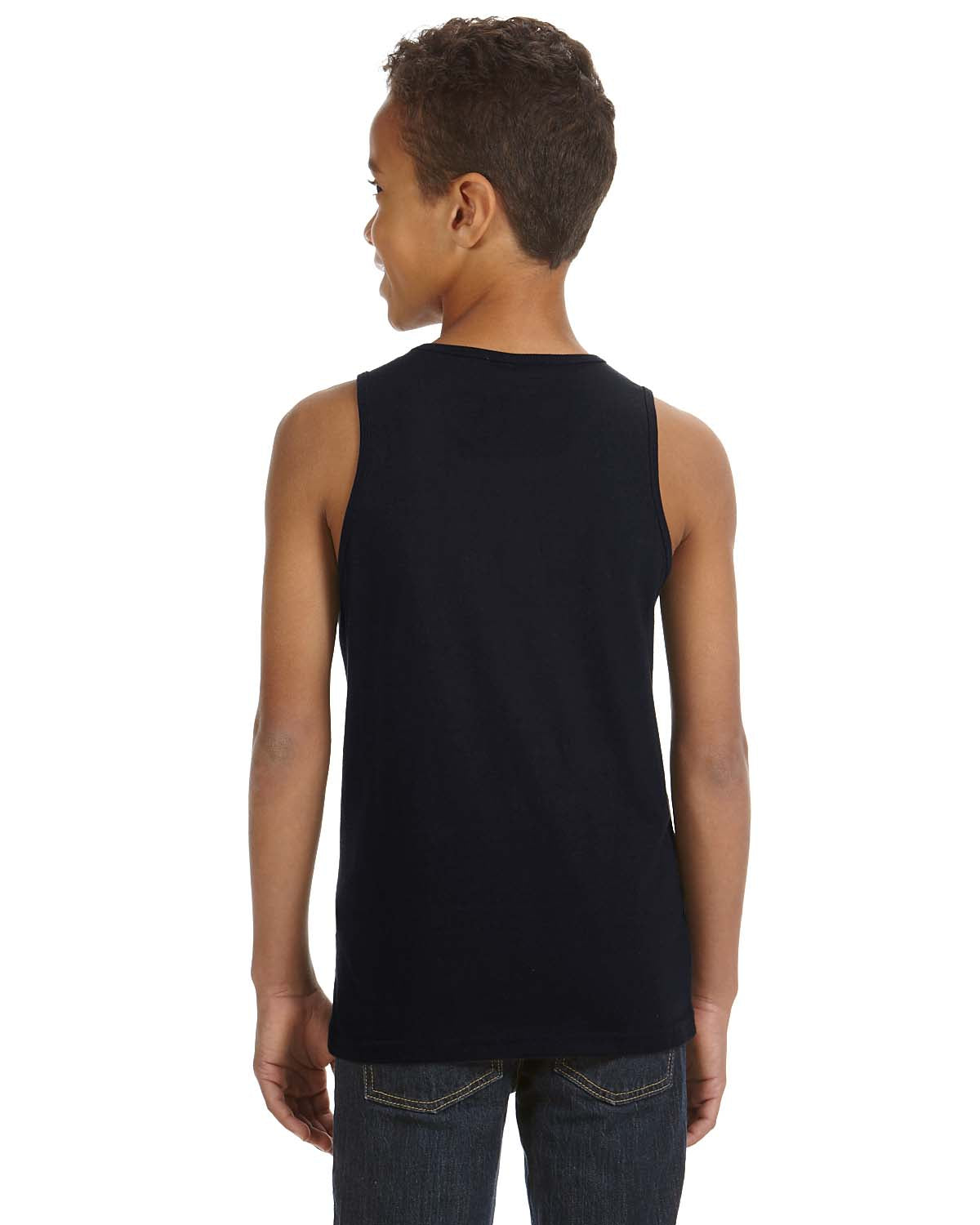 Youth Jersey Tank - Black