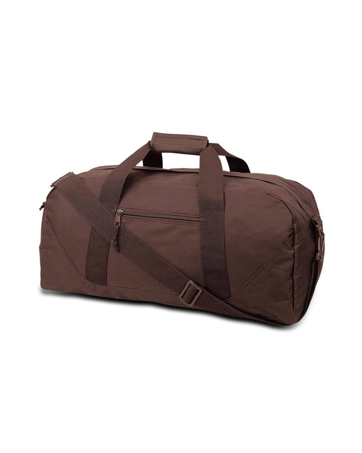 Large Square Duffel - Brown