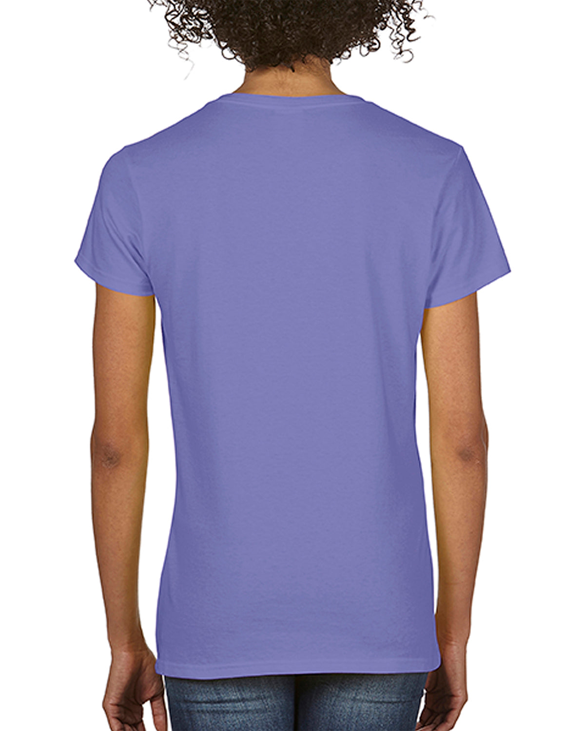 Women's Midweight RS V-Neck T-Shirt - Violet
