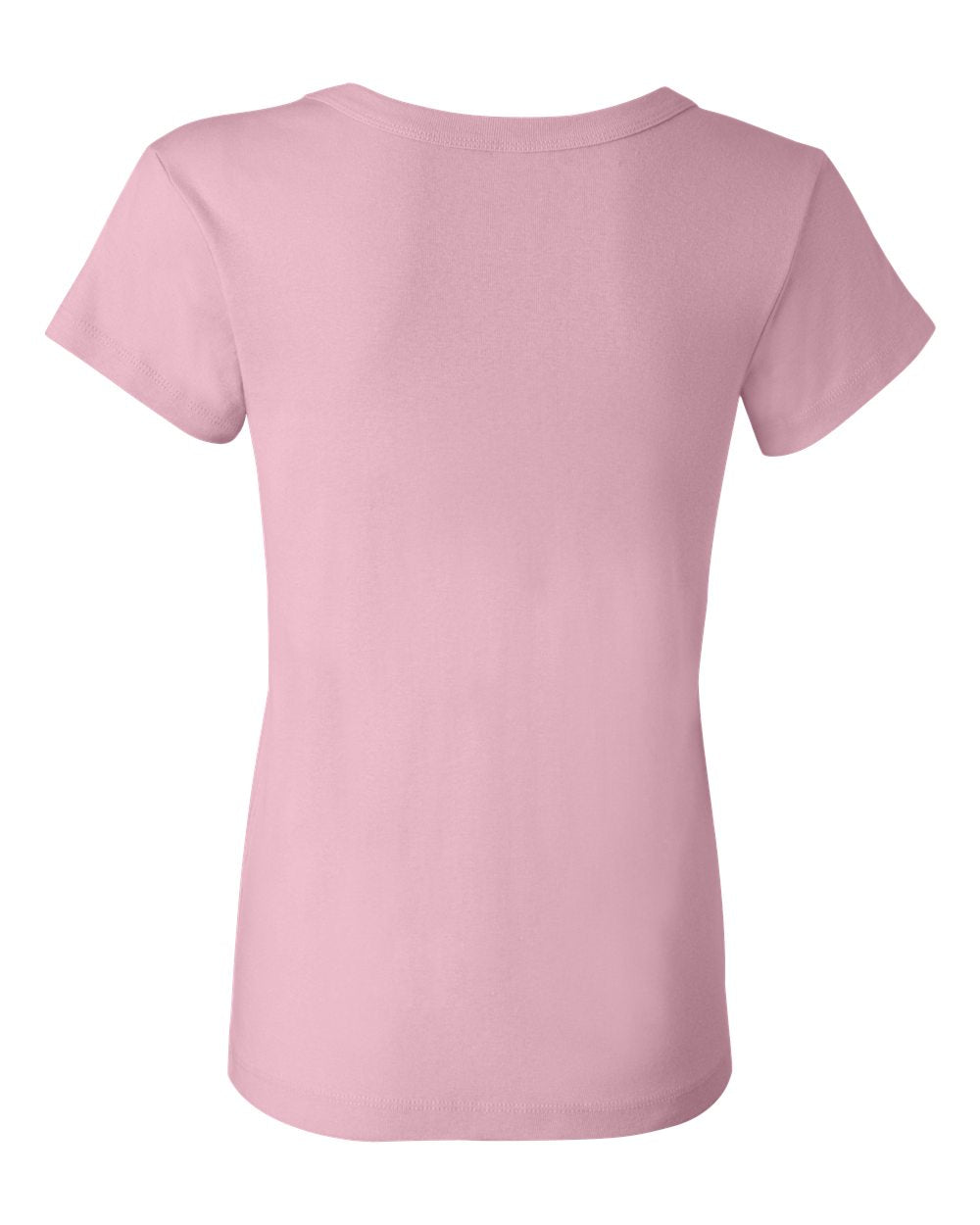 Women's Baby Rib Scoopneck Tee - Pink