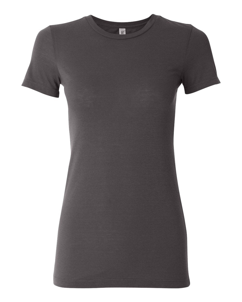 Women's Cotton/Polyester Tee - Asphalt