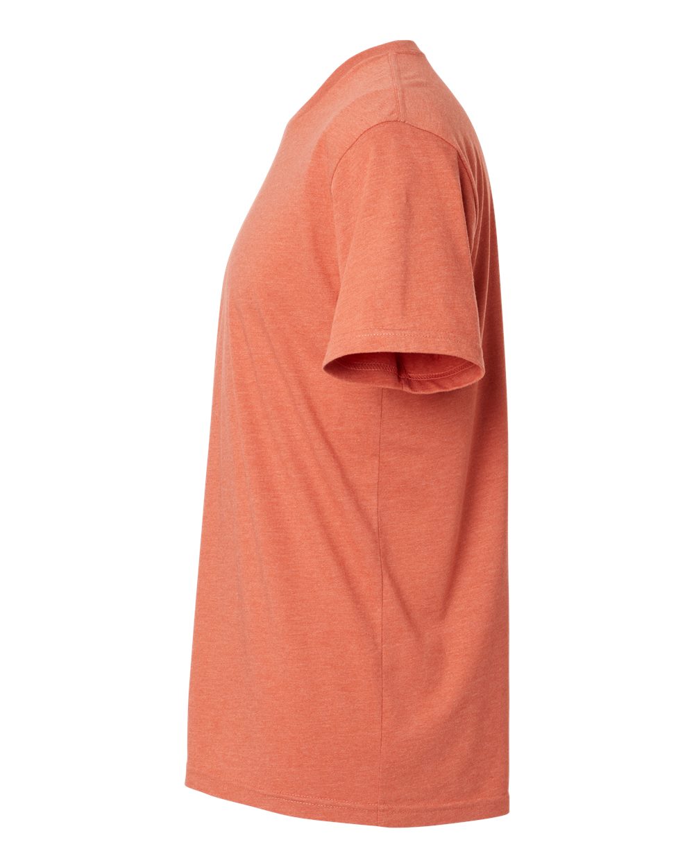 Unisex CVC Crewneck T-Shirt - Heather Redwood