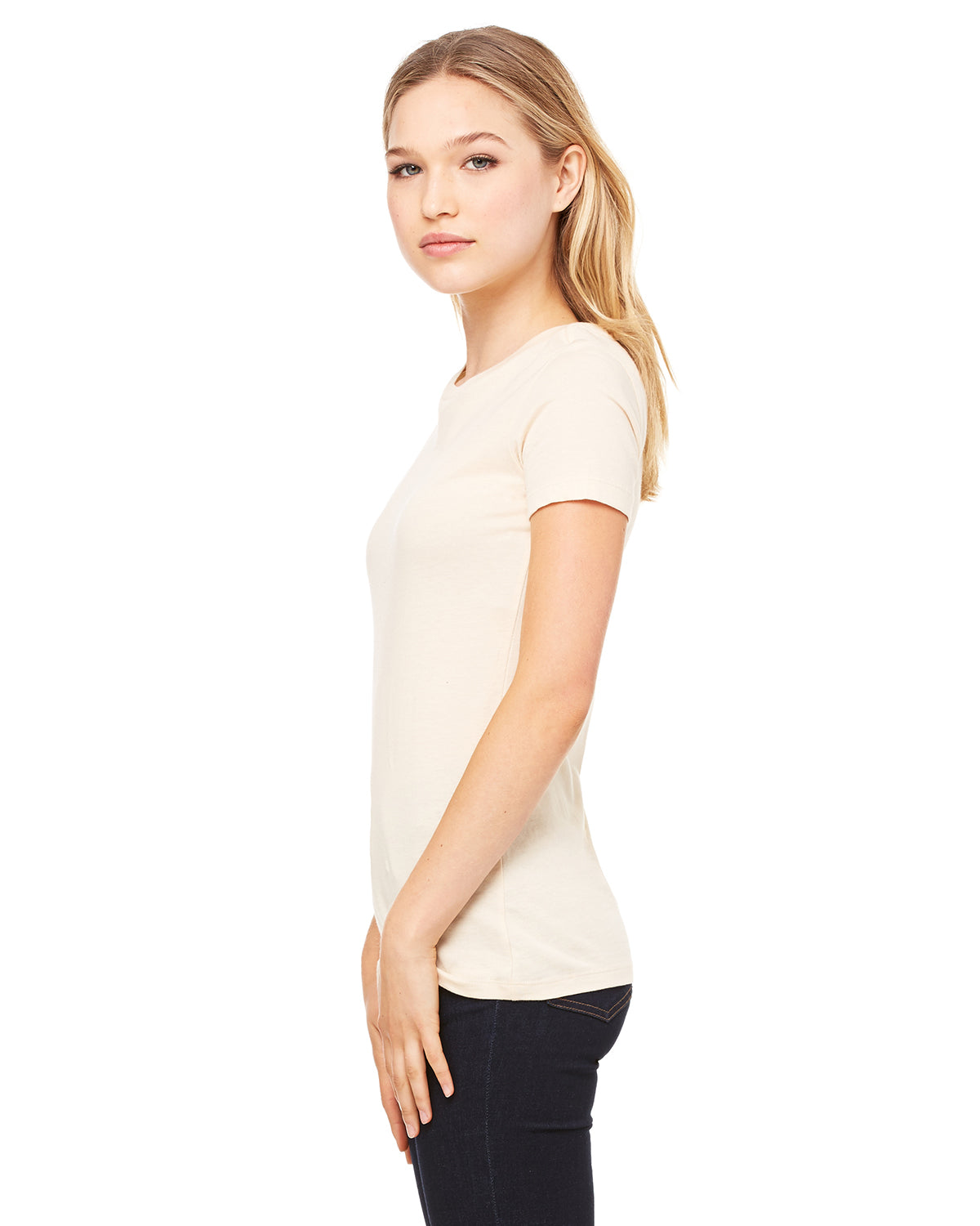 Women's Junior Fit Favorite T-Shirt - Soft Cream