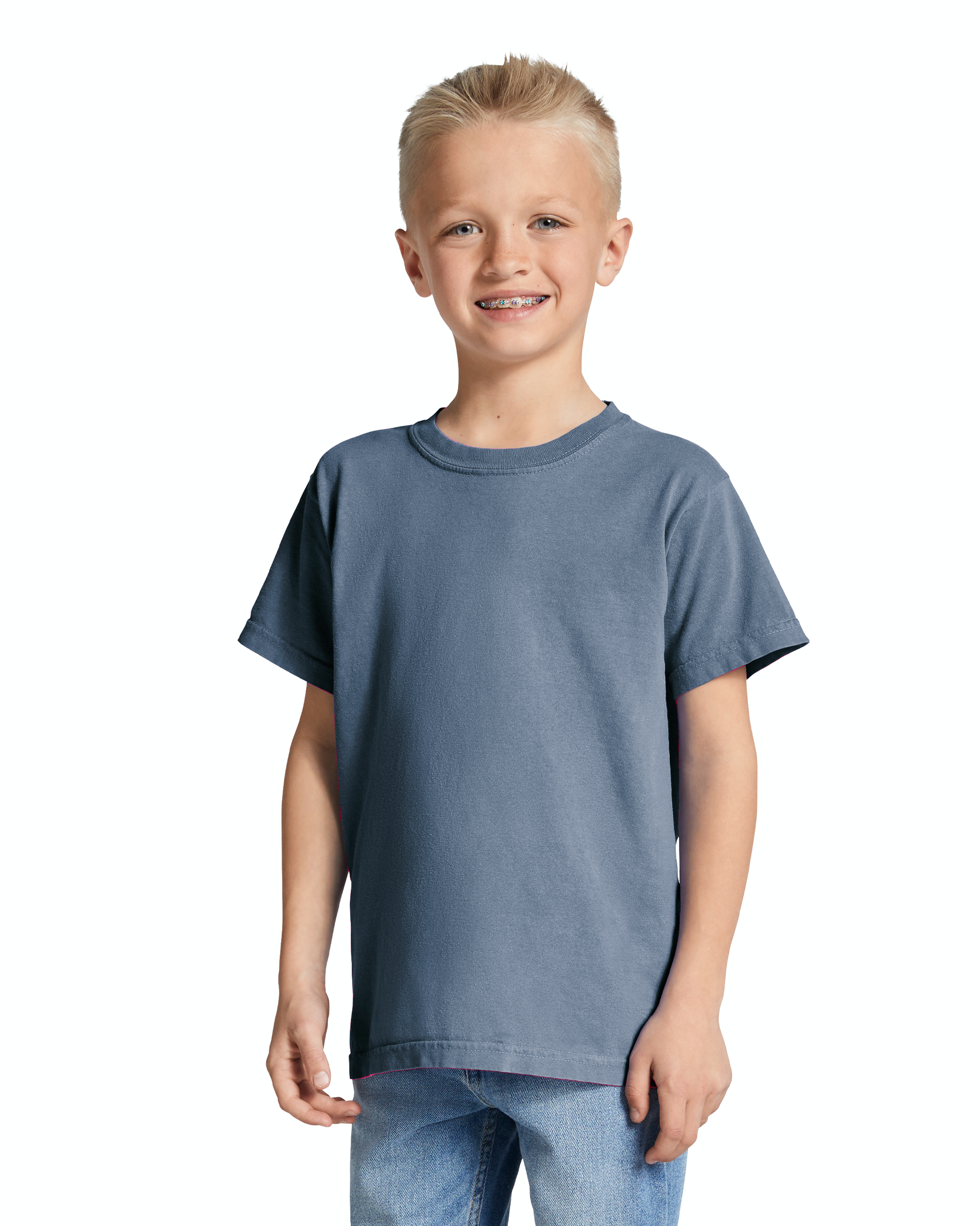 Youth Midweight RS T-Shirt - Denim