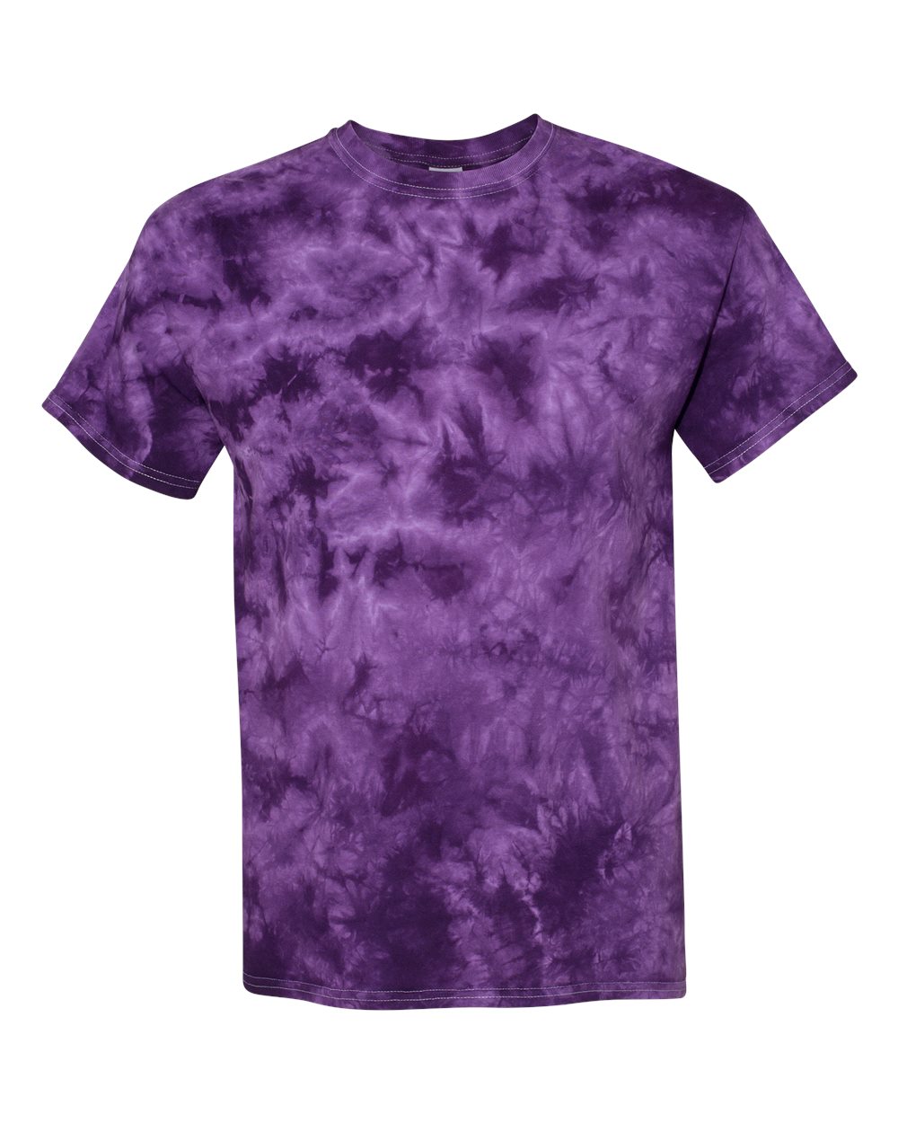 Youth Crystal Tie Dye T-Shirt - Purple
