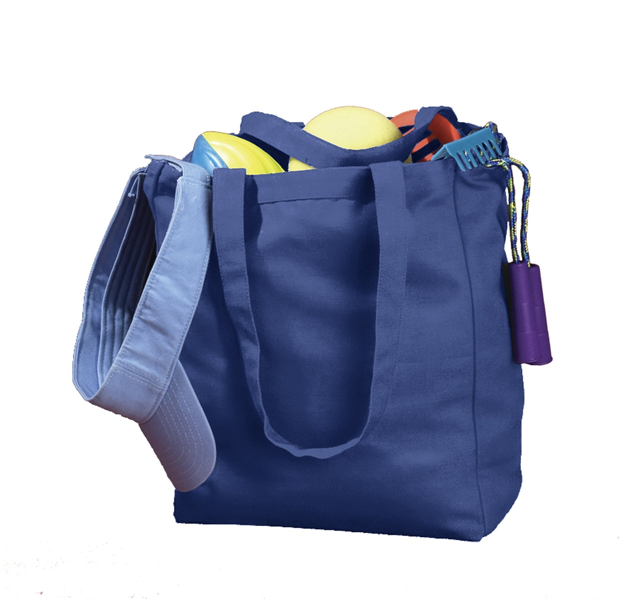 Canvas Book Tote - Royal