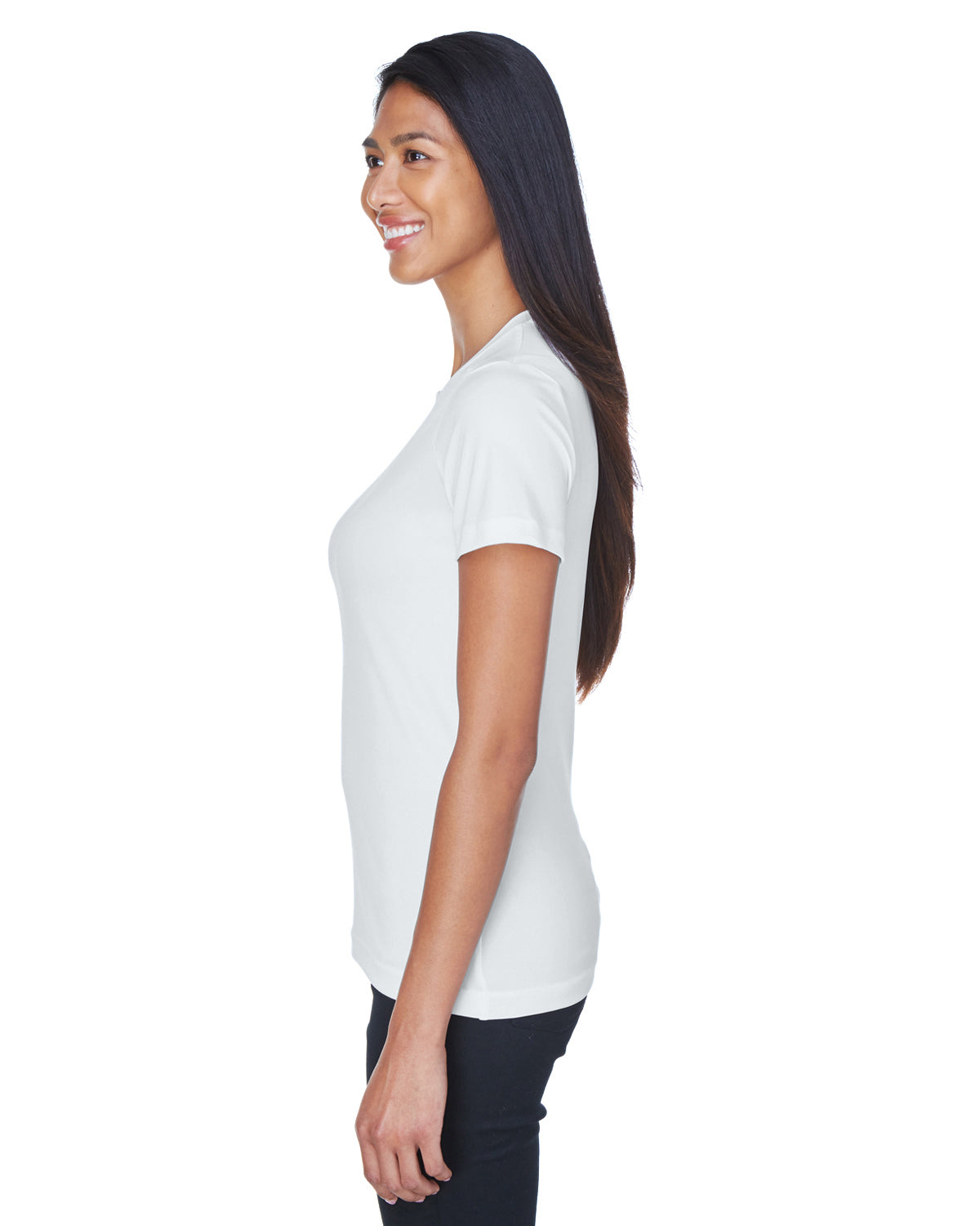 Women's Cool & Dry Basic Performance T-Shirt - White