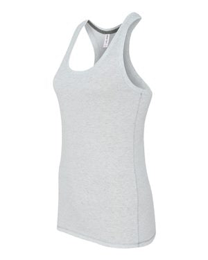 Women's Triblend Racerback Tank - White Heather Triblend