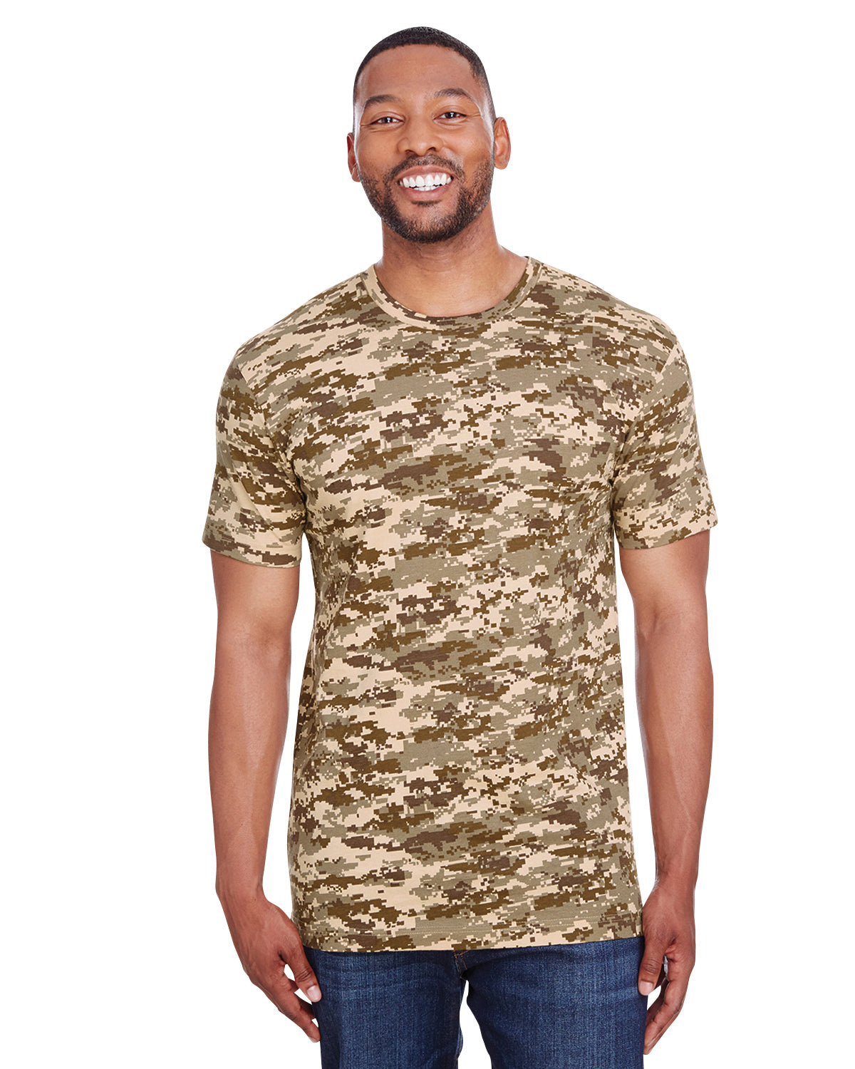 Camo T-Shirt - Sand Digital