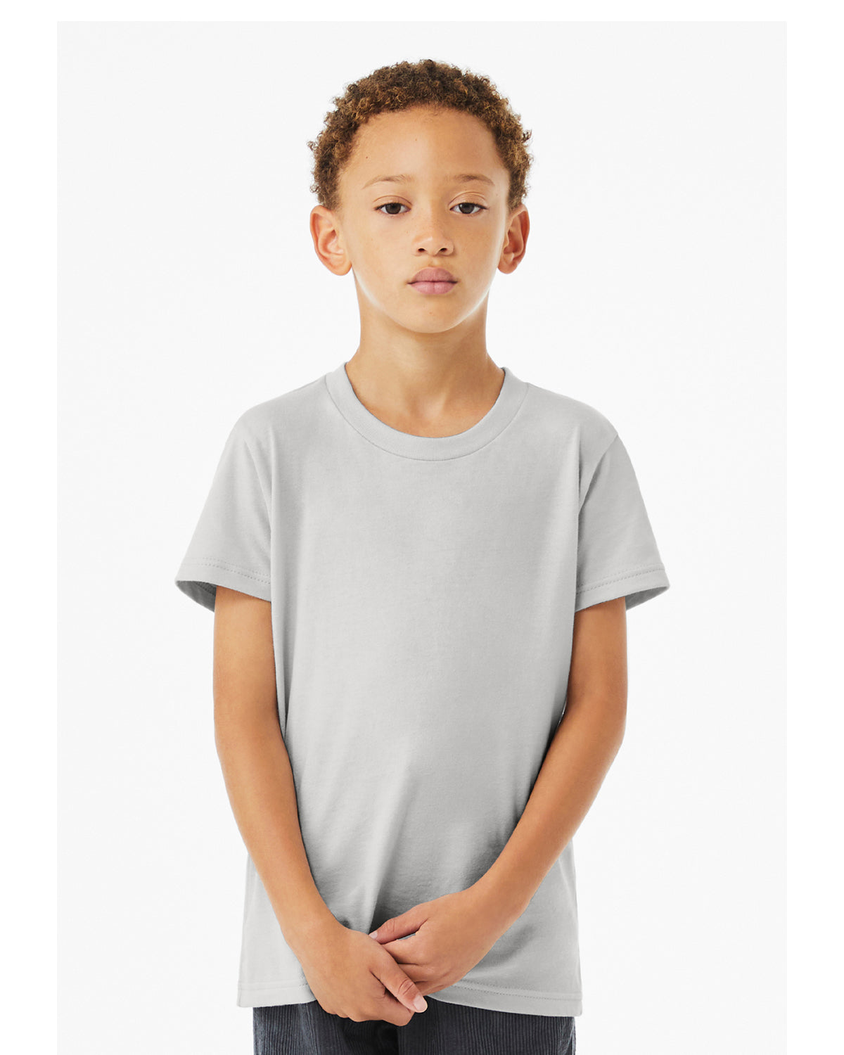 Youth Jersey T-Shirt - Solid Athletic Gray