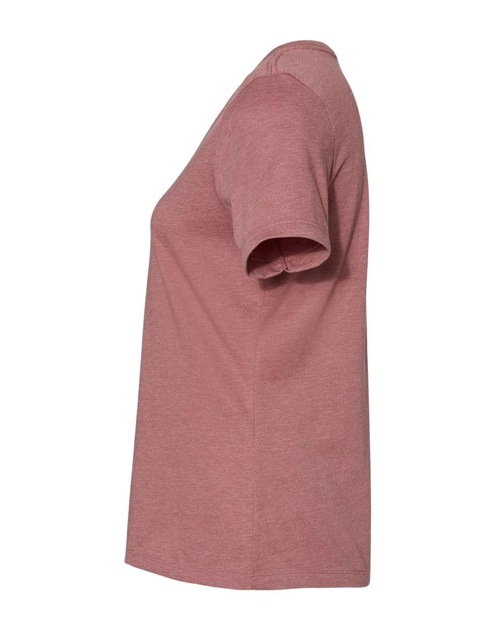Women's Relaxed Jersey V-Neck T-Shirt - Heather Mauve