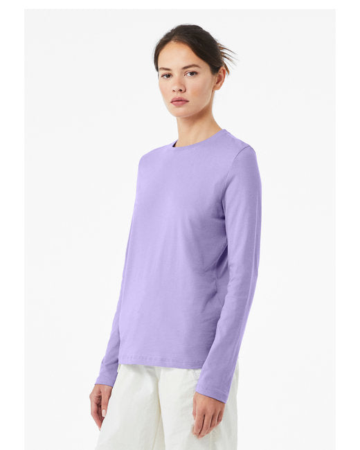 Women's Jersey Long-Sleeve T-Shirt - Dark Lavender