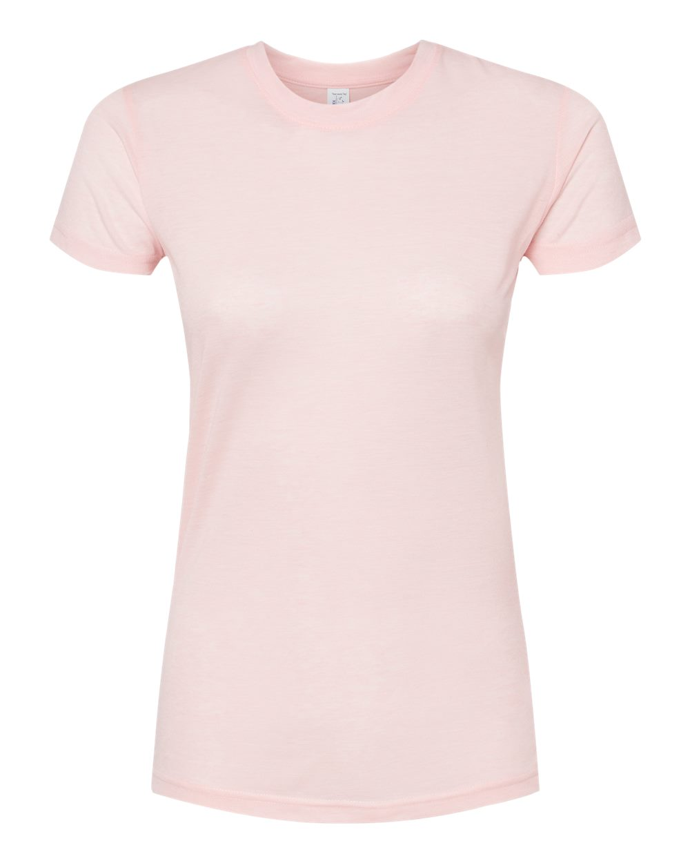 Women's Poly-Rich Slim Fit Tee - Heather Pink
