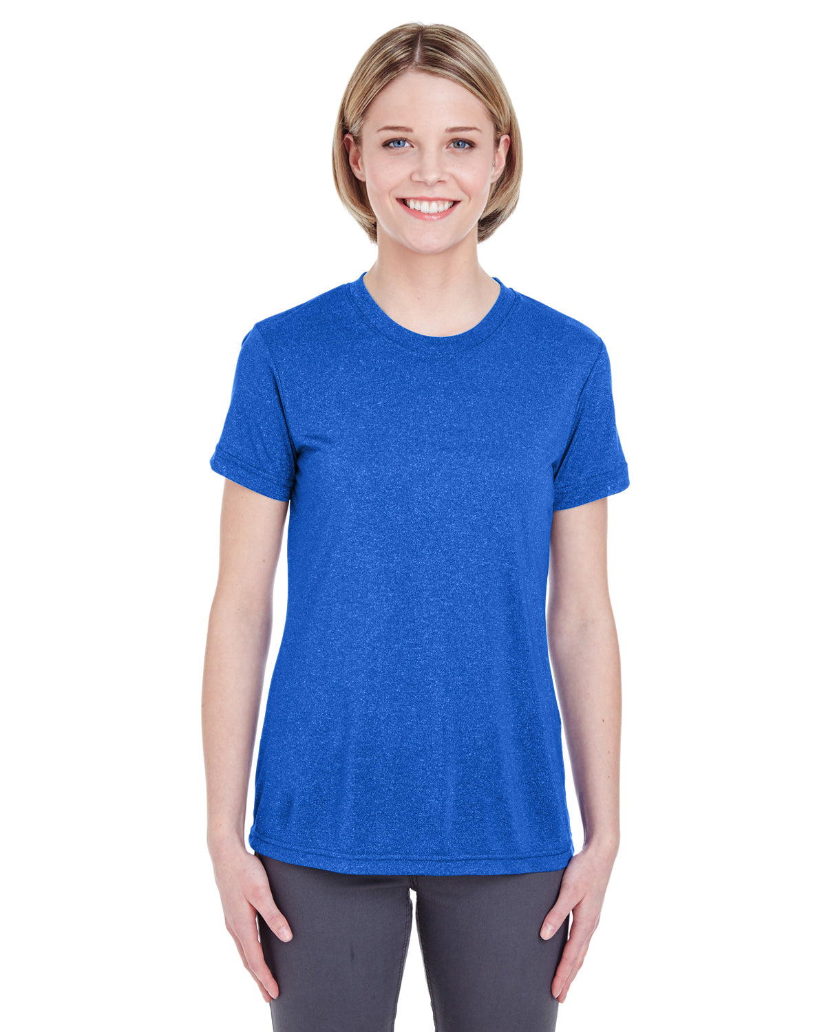Women's Cool & Dry Heathered Performance T-Shirt - Royal Heather