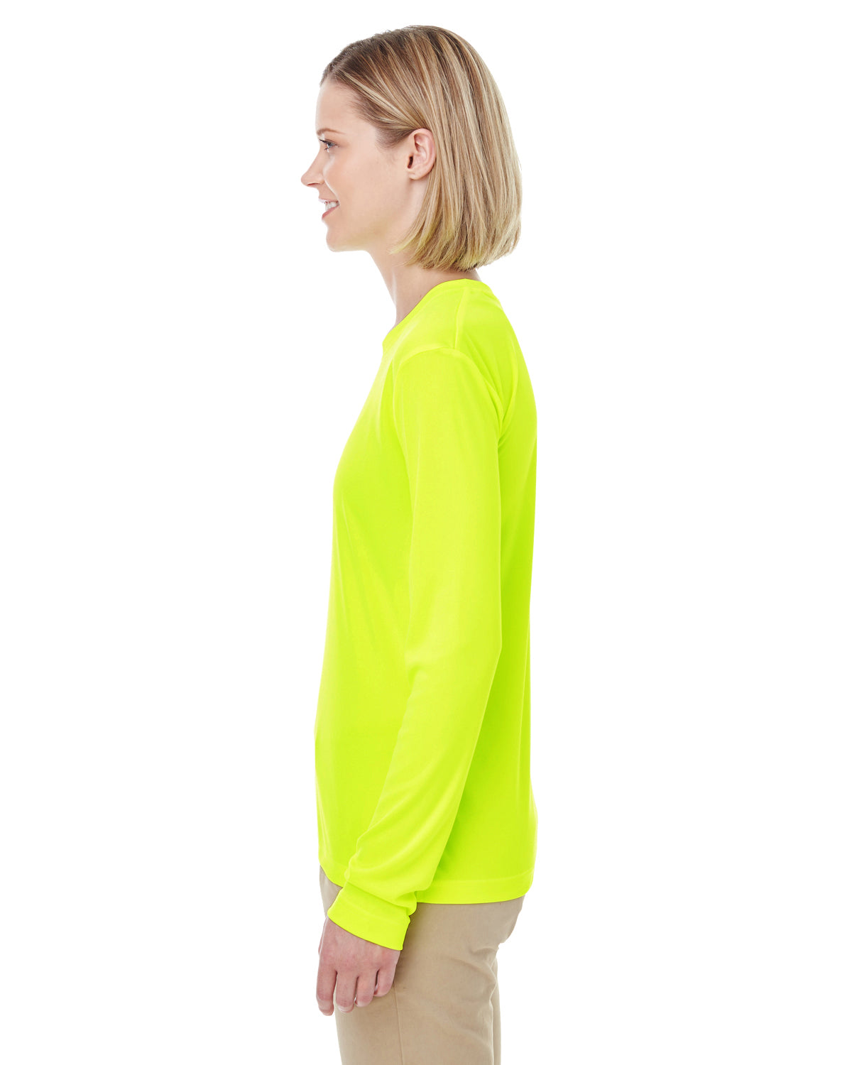 Women's Cool & Dry Performance Long-Sleeve Top - Bright Yellow