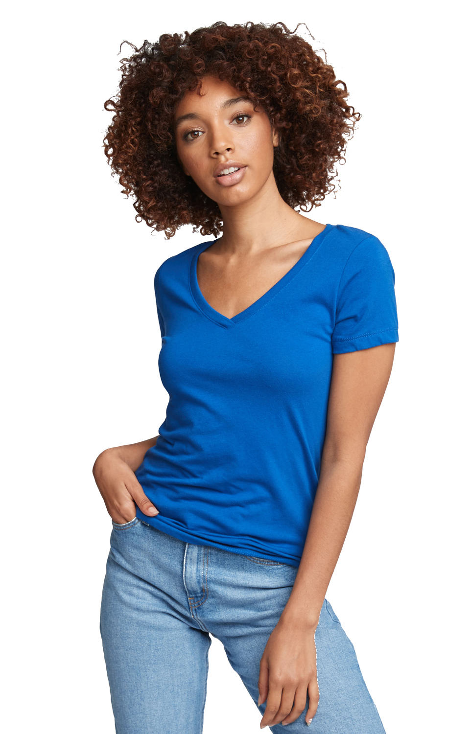 Women's 'Junior fit' Ideal V - Royal