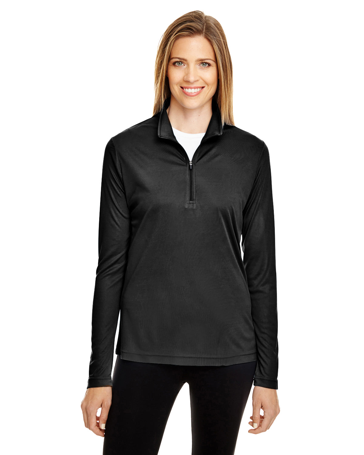 Women's Zone Performance Quarter-Zip - Black