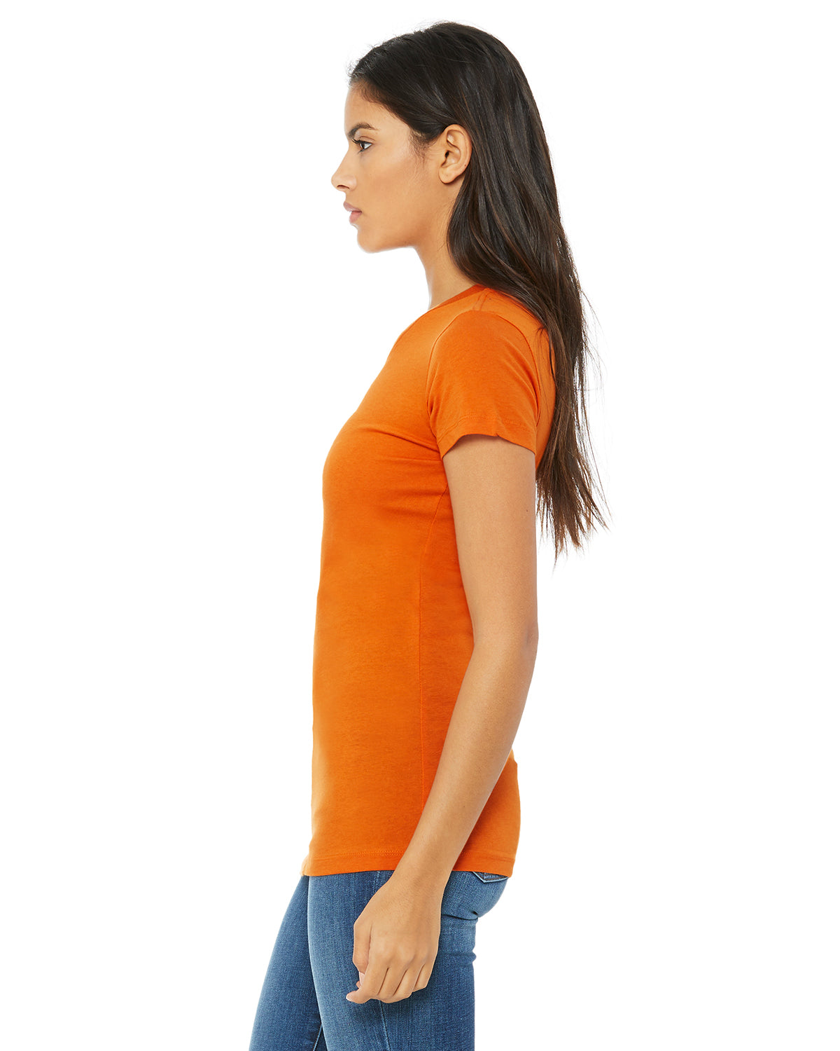 Women's Junior Fit Favorite T-Shirt - Orange