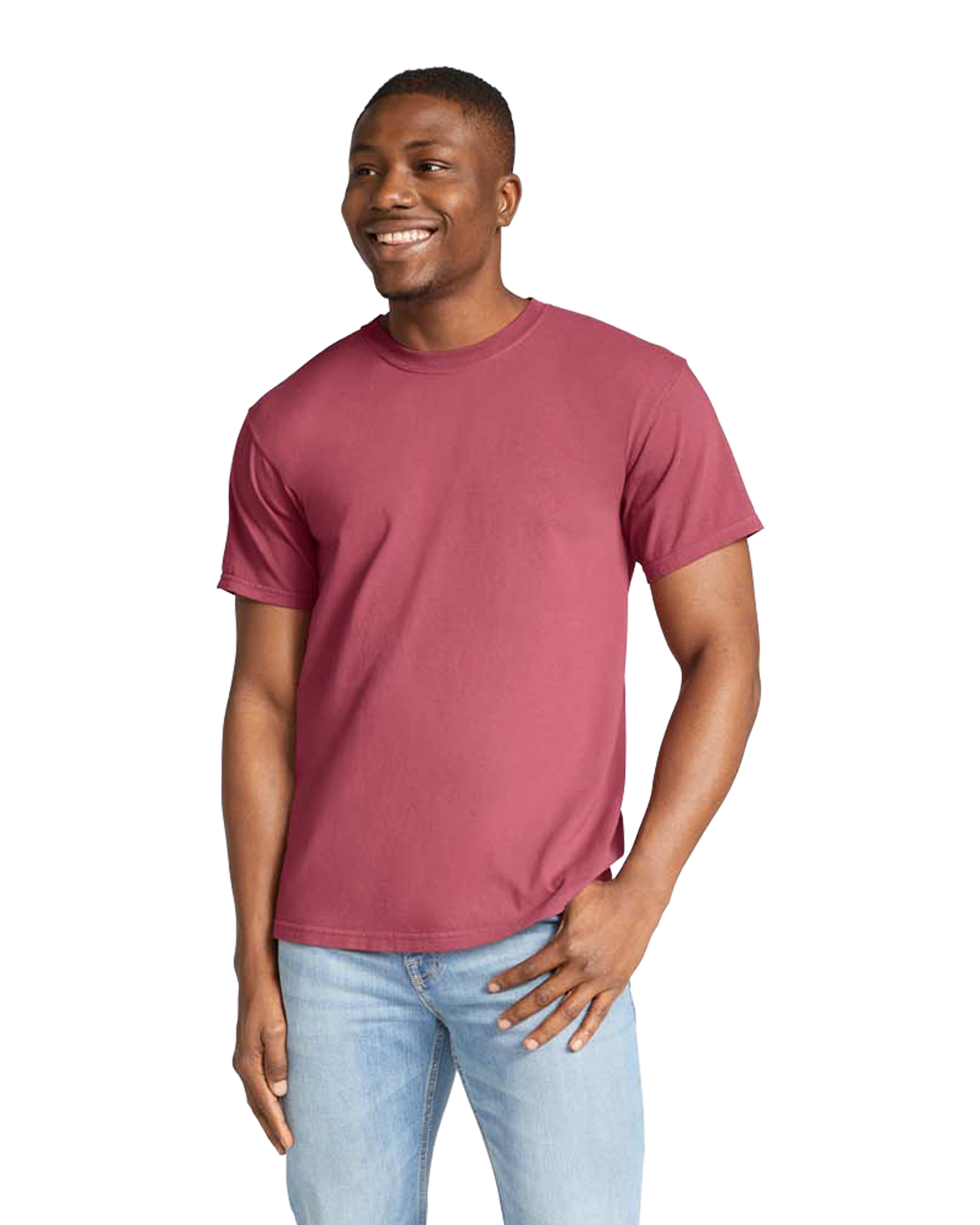 Unisex Heavyweight RS T-Shirt - Crimson