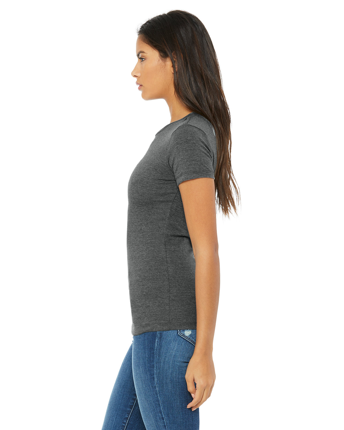 Women's Junior Fit Favorite T-Shirt - Heather Deep