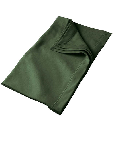 DryBlend® 9 oz. Fleece Stadium Blanket - Forest Green
