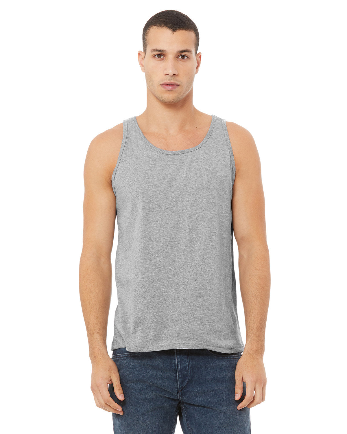 Unisex Heather CVC Tank - Heather Athletic