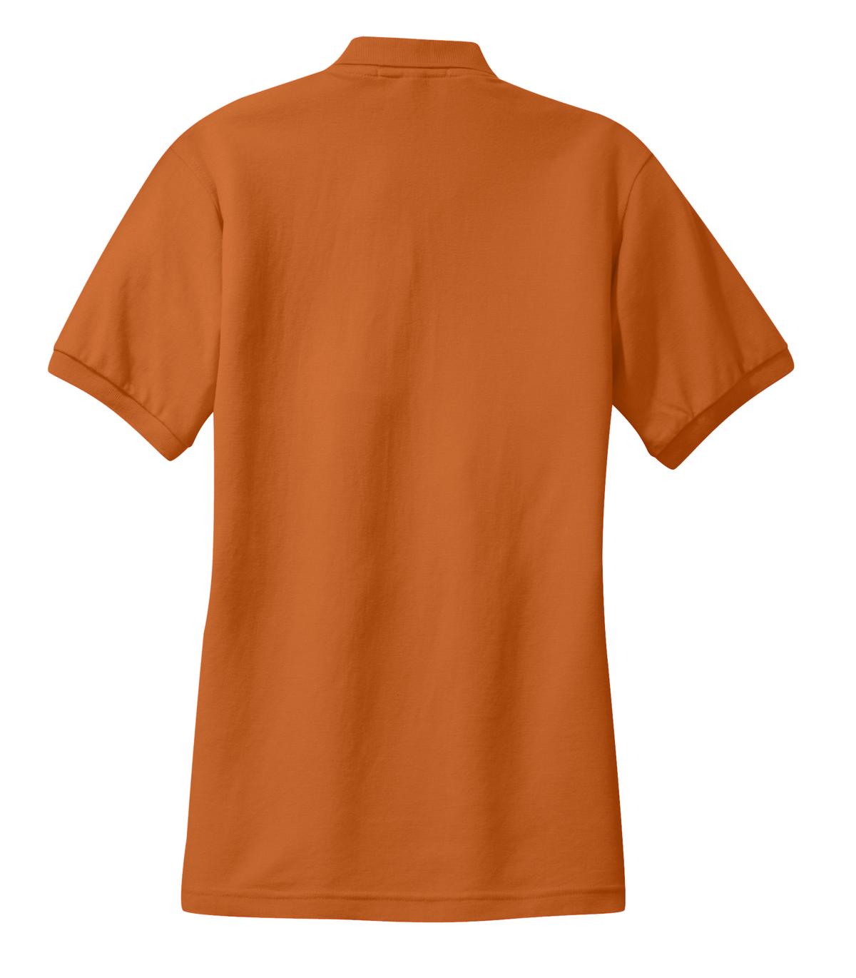 Women's Silk Touch Polo - Texas Orange