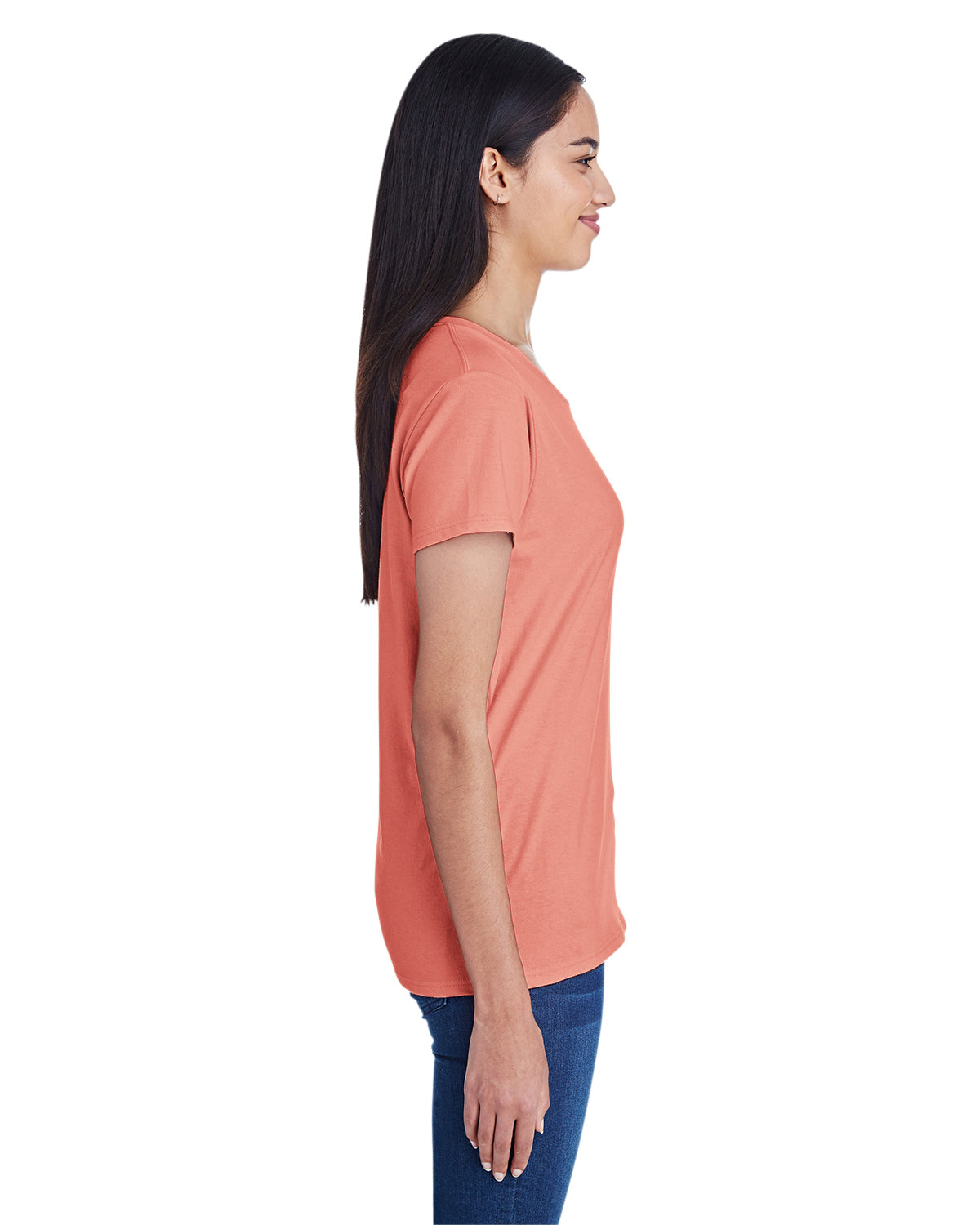 Women's Lightweight T-Shirt - Terracotta