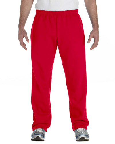 Unisex Heavy Blend™ 50/50 Open-Bottom Sweatpants - Red