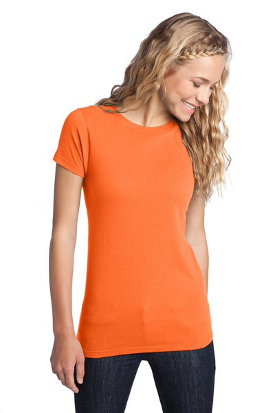 Women's Fitted The Concert Tee - Neon Orange