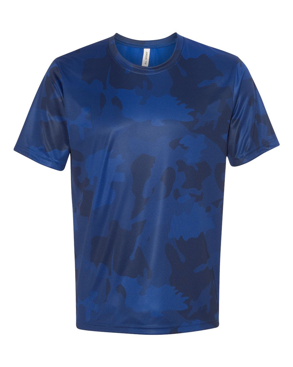 Unisex Performance Short-Sleeve T-Shirt - Sport Royal Laser Camo